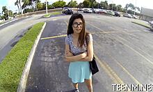 Used teen on paper street solves money with ava taylor and titan