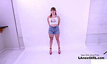 Straight Girl Seduced By Lesbian Stylist At Photoshoot