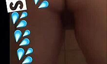 wet pussy in hotel shower got shaved and hairless