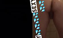 wet pussy in hotel shower got shaved and hairless