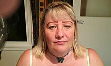 Trashy Kiwi MILF gets repeatedly kicked in the cunt by her master 😩