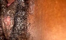 teen ebony girl gets creampied unaware in casual homemade fuck