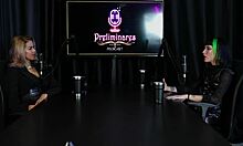 Carol and Bia in hot podcast prelims on Sheer 😏