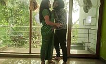 Desi couple shares sweet kisses and gentle ass licking.