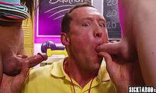 big cock teen 18+ shemales khloe kay and tranny izzy wilde mouth fucked coach