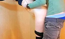 Stranger fucks the slim girl with perfect body