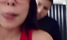 Showing husband what best friend does when he's away!