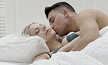 i blonde teen and boyfriend having morning sex