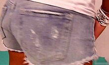 debutant gets a wild one-man bukkake in casting 😏