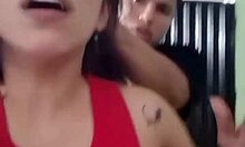 Showing husband what best friend does when he's away!