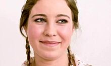 pigtails babysitter takes jizz 😈