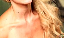 Oh god, your fingers from behind give me multiple orgasms, sexy blonde