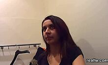 adorable czech teen felt teased in the supermarket, then penetrated in pov