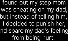 Step-mom punished for cheating