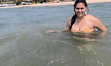 desi puja bhabhi fuck in the river with big cock