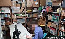 teenrobbers com in secret office guard fucks young 18+ ebony shoplifter - daya knight