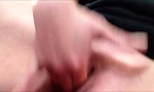 horny teen makes herself cum hard and fast with squirting