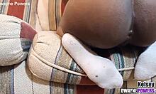 Amateur Perfect Black Ass Gets Worshipped