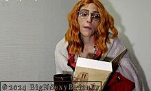 big and sexy britney heads to the library for a promo video