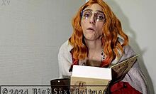 big and sexy britney heads to the library for a promo video