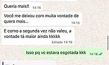 Novice wife messages after first cuckold fetish experience with eater.