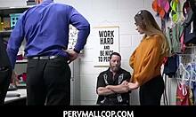 Pervmallcop - Officer Mike Mancini Submits Marilyn Johnson In Deep Cavity Search