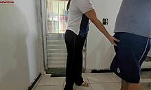 My neighbor always sends her stepdaughter over to ask for eggs.