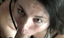 she's the truth, she wants the big facial from the big black cock