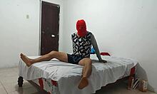 American Man With Small Ugly Penis Tries Inflatable Plastic Masturbation!