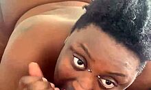 blowjob with nice view of big ass