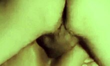 hard anal sex pounding her ass and pussy creampie