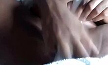 Horny Babe Masturbating at Home with Dildo and Vibrators?