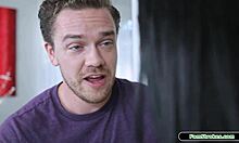 small tits teen 18+ footjobs her stepcousin 😍