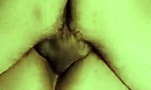 hard anal sex pounding her ass and pussy creampie