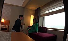 Japanese OL tricked into rough sex!