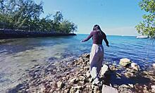 Outdoor Hiking Sex-Vlog with Squirting Girlfriend