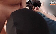 Bisexual husband sucks cock and cums from dirty talk threesome.