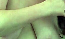 Big Boob Mama Showers Washing Hair And Shaving