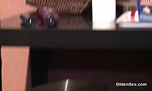 german amateur housewife in pantyhose masturbates solo with vibrator