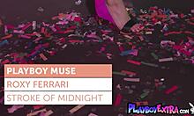 bombastic naked latina teen roxy ferrari strips for new year