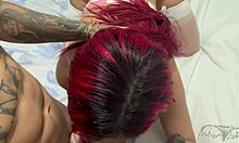 Debuting New LINGERIE With Two BIG BLACK COCKS FUCKING Me!