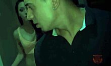 Who would think a cash machine could lead to a pale teen's blowjob?