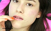 Alluring Brunette Beauty Reveals Her Stunning Figure