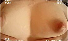 Wife's Intense Cum On Tits Passion