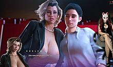 Boobs accidentally reveal during movie outing