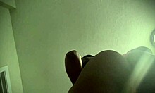 Petite ebony twerks ass