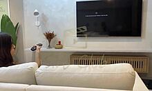 Novinha Asks Cunhado To Fix TV Seductively.