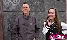 Carolina lorca celebrates 19 with rough threesome