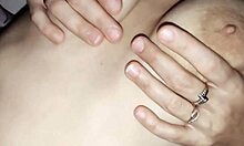 This wife gets her ass hole pounded hard in casual home anal