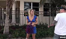 Want to creampie this blond cheerleader?